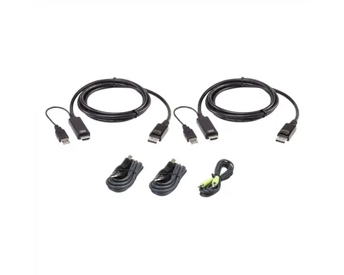 Aten 2L-7D02UHDPX5 HDMI zu DP KVM KabelKit von ATEN