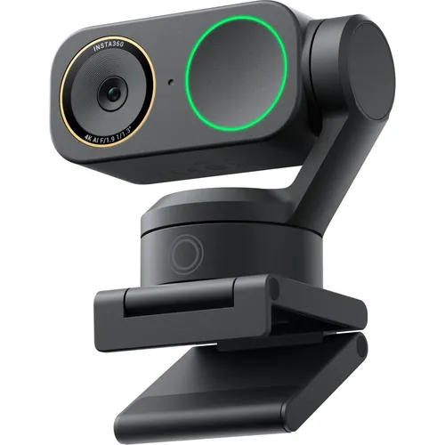 Insta360 Link 2 Pro Graphite Black - Hochwertige 4K-Webcam mit herausragender Bildqualität und intelligentem AI-Tracking. Ideal für Creator und Educators, garantiert klare Sprachaufnahme und einfaches Steuern per Gesten.