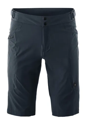 Gonso Herren Trail Hipbag Radhose kurz (Größe M, schwarz) - Kurze Radhose mit abnehmbarer Hüfttasche, perfekt für sportliche Abenteuer im Gelände und optimalen Komfort.