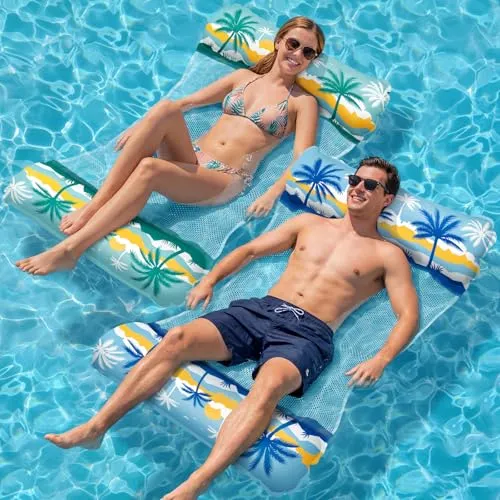 Elidepe Luftmatratze Pool XL – 4-in-1 Wasserspielzeug