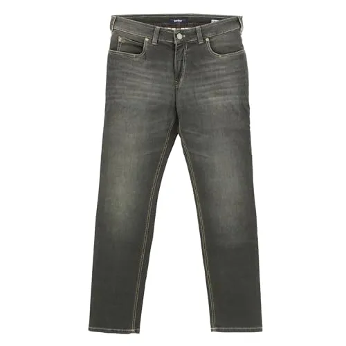Atelier GARDEUR Herren Batu Comfort Stretch Jeans, Anthrazit 198, 33W/34L - Jeans mit elastischem Komfortbund, ideal für höchsten Tragekomfort und Bewegungsfreiheit. Perfekt für den modernen Mann.