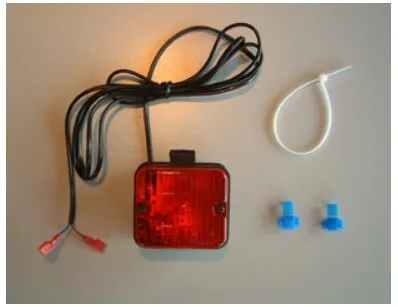 ATERA Rückleuchte für Fahrradträger 022503 145mm 95mm 85mm 0,5 0.5kg