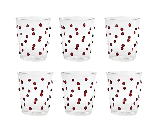 Trinkgläser Rot von Zafferano