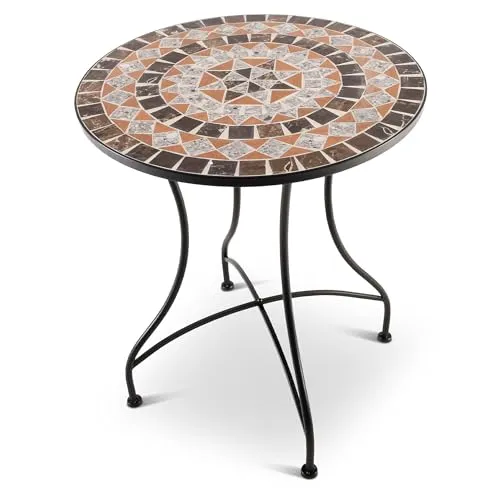 Mosaiktisch 60 cm Ø von Raburg Mayla in blau von Raburg