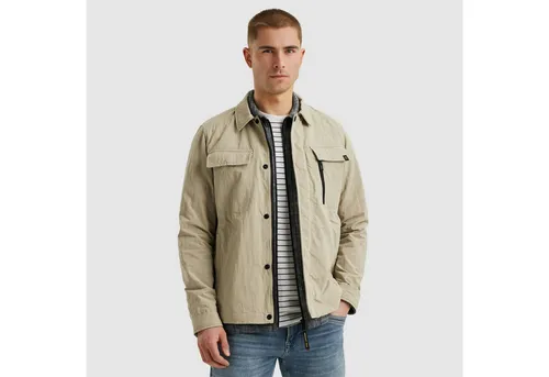 PME LEGEND Funktionsjacke mit Kentkragen in braun von PME Legend