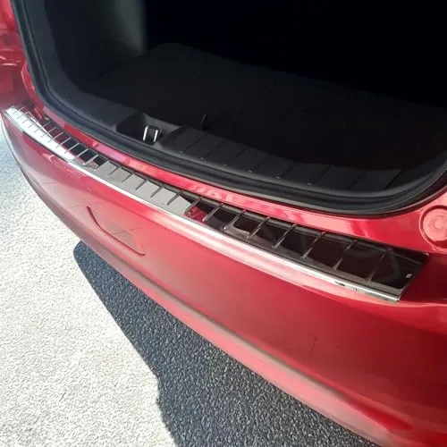 OMAC Ladekantenschutz für Mitsubishi ASX 2010-2025 - Abdeckblenden - Robuster Edelstahl-Ladekantenschutz, der Ihr Fahrzeug effektiv vor Kratzern schützt und gleichzeitig ein elegantes Aussehen verleiht. Einfache Montage ohne Bohren!