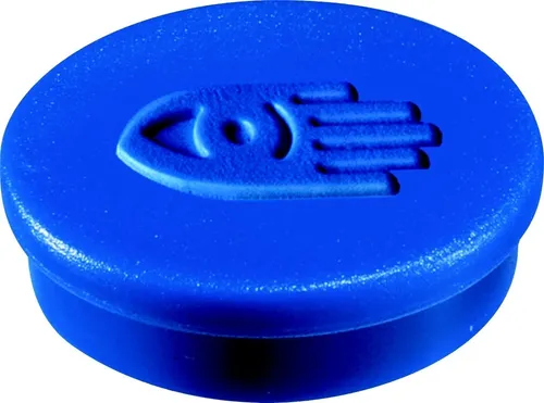 LEGAMASTER Magnet Haftmagnete 30mm Durchmesser blau VE=10 Stück