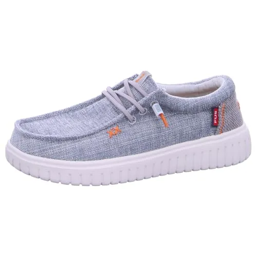 Fusion Leinenschuh Blau Gr. 38 - Emma 4.0 - Der Fusion Leinenschuh Emma 4.0 in Blau ist leicht und bequem, ideal für entspannte Tage. Mit atmungsaktivem Material und verstellbarem Gummizug bietet er perfekten Sitz und sorgt für ein angenehmes Tragegefühl.