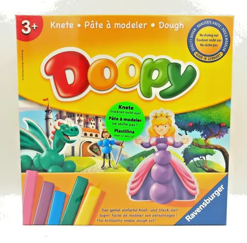 Neu - OVP - Ravensburger - Doopy - Knete - Steck Set- 3+ - 2.Wahl *