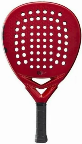 Wilson BELA EL V2 RD Paddelschläger - Tennisschläger aus Carbonfaser, leichte 365 g und diamantförmiges Design für optimale Schlagkraft und Kontrolle beim Spiel.