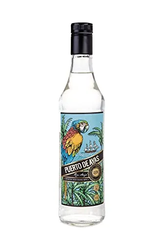 Puerto de Ayas Rum, weißer Rum Anejo, White Rum pur & für Cocktails, 0,7 L, 37,5% Vol.