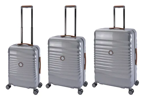 Travelhouse Trolleyset Capri, 4 Rollen, (3er Set, 3 tlg., 3 tlg. Hartschalen Trolley Set), mit USB + USB C, Rollenbremse & Polycarbonat Hartschale