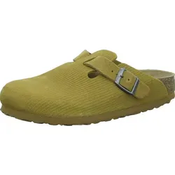 Birkenstock Clogs Boston Damen 37 EU - Komfort und Stil in Braun - Clogs aus hochwertigem Leder mit anatomischem Korkfußbett für perfekten Gehkomfort. Ideal für den Alltag und Freizeitaktivitäten, vereinen sie Funktionalität und modische Akzente.