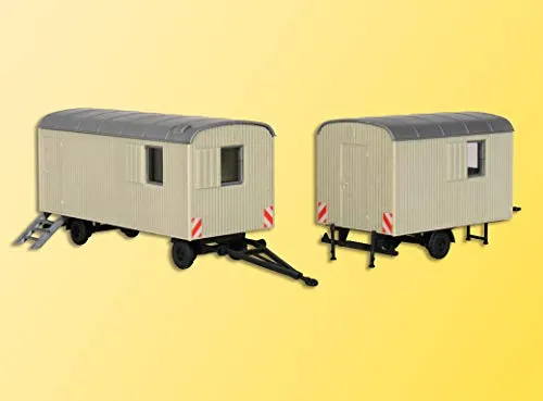 Viessmann 10278 - H0 Bauwagen, 2 Stück