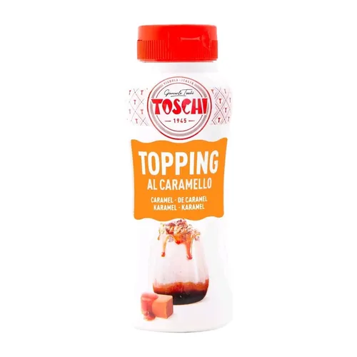 Toschi Mytopp Karamell Soße 1x200 g, Eissoße, Dessert Sauce, Sosse 24,95€/kg