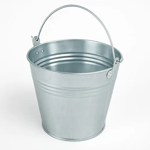 Eimer Silber von Solide