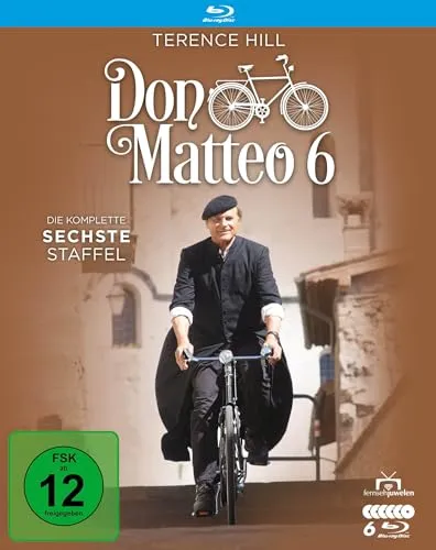 Don Matteo - Staffel 6 (Fernsehjuwelen) [Blu-ray] - Spannende Krimiserie mit Charme, freigegeben ab 12 Jahren, perfekt für Familienabende.