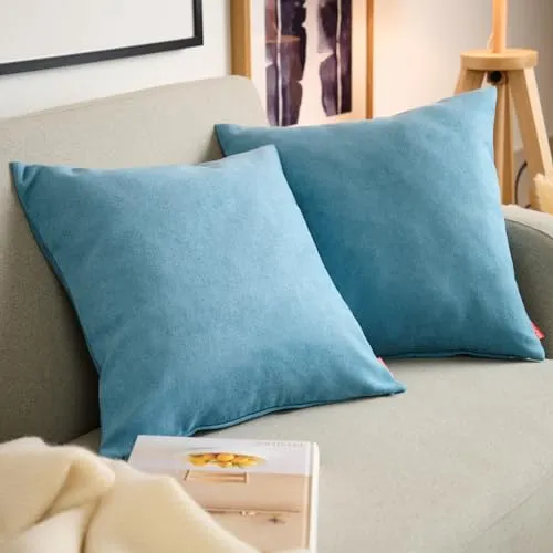 Blumtal 2er Set Kissenbezug 40x60 hellblau in blau von Blumtal