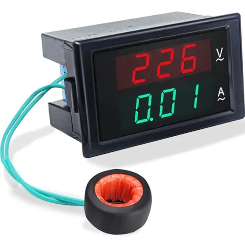 KETOTEK Digitaler Voltmeter Amperemeter 80-300V 100A