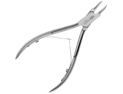 May Nagelzange Eckenzange Länge: 13 cm feine Spitze Profiline Edelstahl