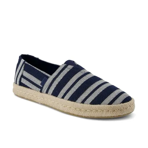 TOMS Herren Alpargata Rope 2.0 Fahrer-Slipper, Marineblau, 43 EU