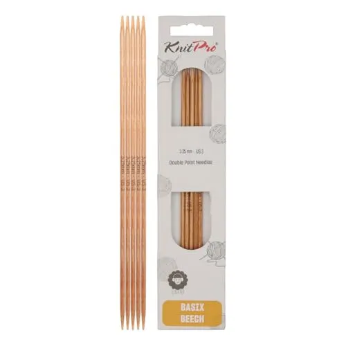KnitPro Basix Beech Nadelspiele 8