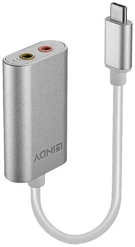 LINDY AV Konverter [USB-C - Klinke]