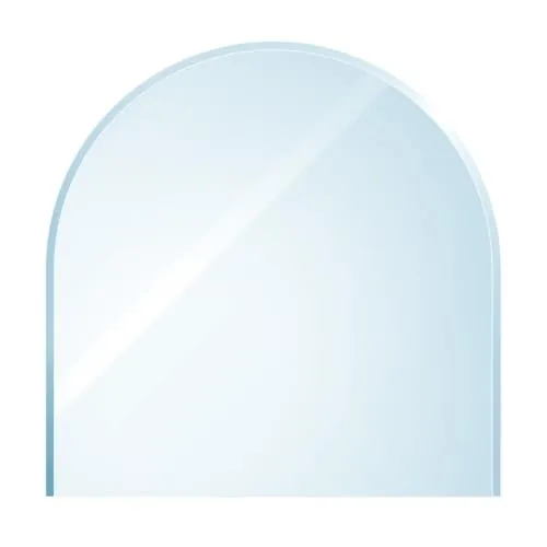 raik B40009 Kamin Glasplatte Zunge inkl. Facette von Raik