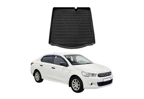 OMAC Kofferraummatte für Citroen C-Elysee 2012-2021 - Robuste Kofferraummatte aus Gummi für Citroen C-Elysee 2012-2021. Wasserfest und leicht zu reinigen, bietet sie optimalen Schutz und Antirutsch-Funktion. Ideal für den täglichen Einsatz.