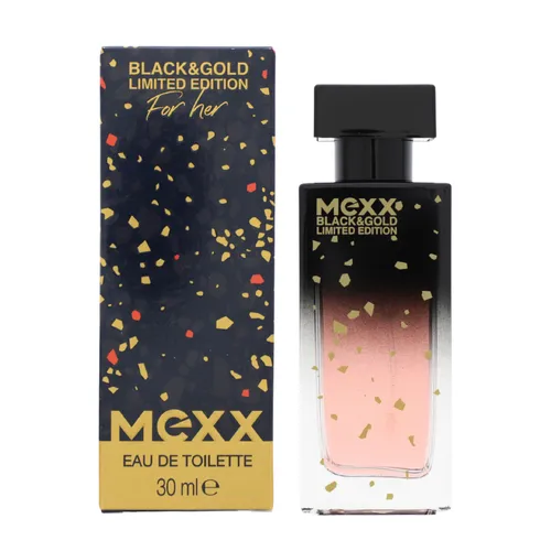 Mexx Black & Gold Limited Edition Woman Eau de Toilette 30ml Damenduft