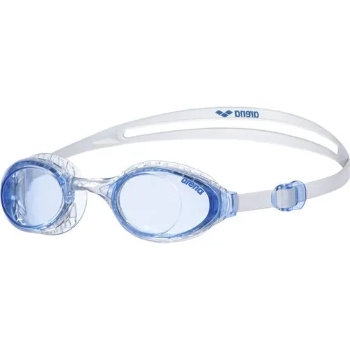 ARENA Air-Soft Unisex-Schwimmbrille für Erwachsene mit Antibeschlag & UV-Schutz - SCHWIMMBRILLE: Komfortable Schwimmbrille mit großen, transparenten Gläsern, ideal für Hobbyschwimmer. Der selbstjustierende Nasensteg und die innovativen Air Seals sorgen für perfekten Sitz und ein federleichtes Tragegefühl.