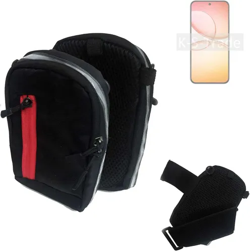 Für Realme 15T Holster / Umhängetasche Extrataschen Outdoor Schutz Hülle Gür