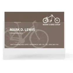 3L Djois Visitenkartentaschen 10114 Transparent Polypropylen 9,5 x 4,5 x 6 cm 100 Stück