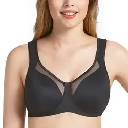 Anita BH Clara Soft Bra Schwarz G 95 Damen - Funktionsunterwäsche mit nahtlosen Cups für diskreten Halt und maximalen Komfort – ideal als T-Shirt BH für jeden Tag.