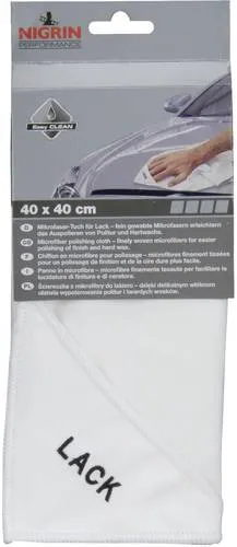 Nigrin 71121 Lack Microfasertuch 1 St. (L x B) 40cm x 40cm von NIGRIN