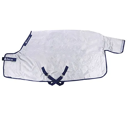 Bucas PowerTurnout Pferdedecke Light 120 Silber von Kerbl