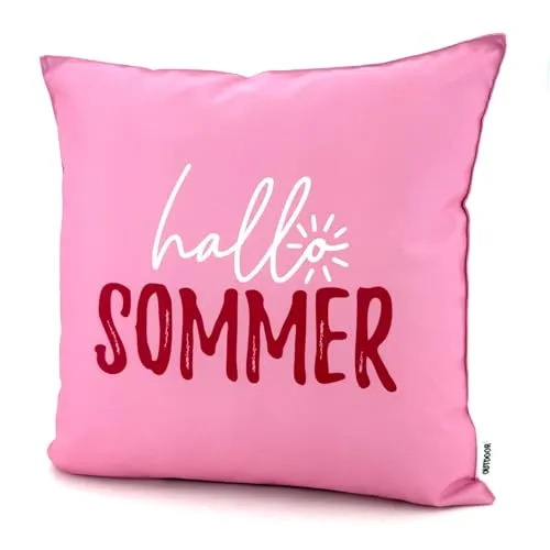Zierkissen Pink von Heimtexland