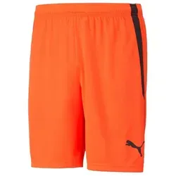 PUMA Sporthose PUMA teamLIGA Short Shorts Herren rot|schwarz 2XL