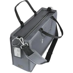 sigel Businesstasche Desk Sharing Bag RPET Größe: L grau - Nachhaltige Businesstasche aus RPET, ideal für modernes Desk Sharing und umweltbewusste Nutzung im Büro.