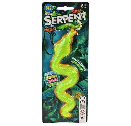 B&G INTERNATIONAL Actionfigur Gummi Schlange klebend - ca. 23 cm, (1-tlg)