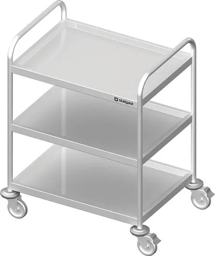Servierwagen mit drei Böden, 1100x500x950 mm, verschweißt