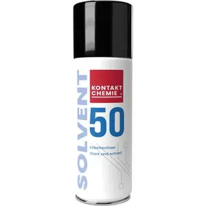 Kontakt-Chemie Etikettenlöser Solvent 50, Klebstoffentferner mit Sprühkopf, 200ml