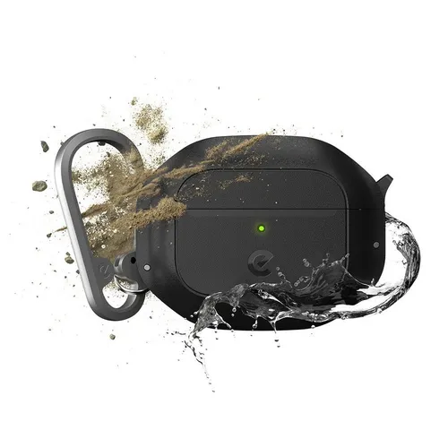 KeyBudz Kopfhörer-Schutzhülle Element für Airpods 3 - Audio-Zubehör, die erste wasserdichte Hülle aus recyceltem Material mit antimikrobiellem Schutz und IP68-Schutz gegen Wasser und Staub.