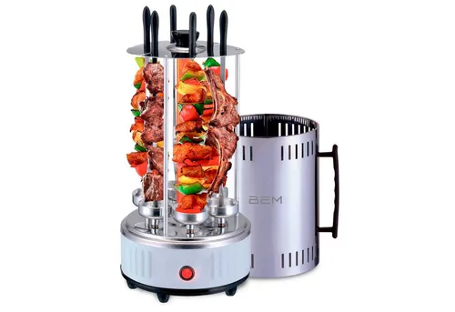 BEM Tischgrill Barbecue Vertikal-Standgrill 1000 Watt von BEM