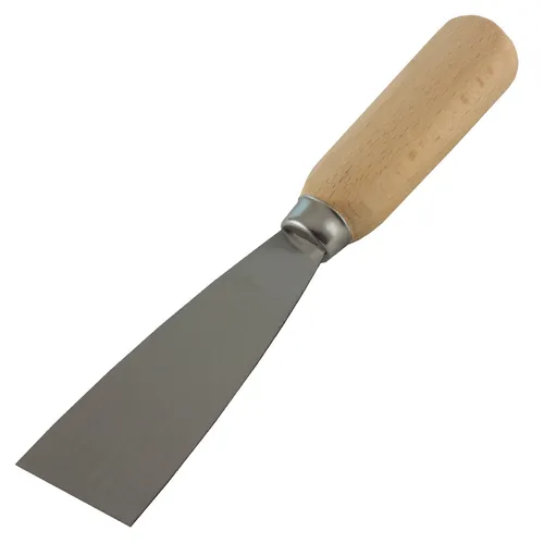 Spachtel Metallspachtel Malerspachtel Gibsspachtel mit Holzgriff 40mm (2,02€/1St