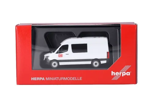 Herpa 098724 MB Sprinter '18 Halbbus Hochdach 