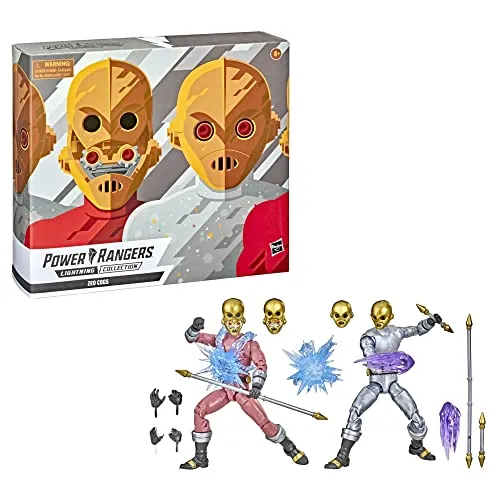 Hasbro Rangers Lightning Collection 2er-Pack Zeo Cogs Actionfiguren