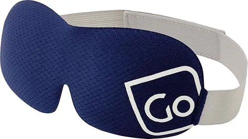 Go Travel The Dreamer 733.101 Luxus-Augenmaske und Ohrstöpsel, Dunkelblau