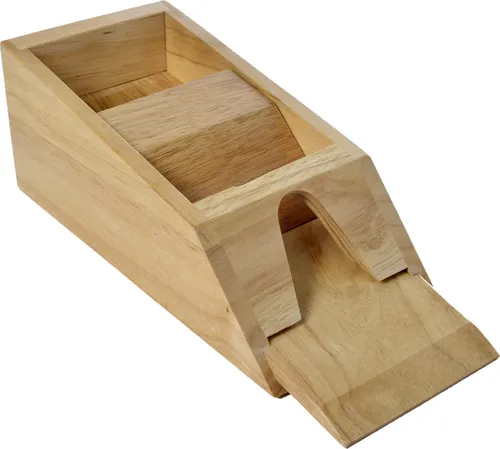 Black Jack Halter aus Holz - 4 Decks