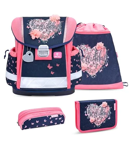 Belmil Classy Schulranzen Set 4-teilig von Belmil